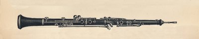 Oboe, 1895. tekijältä Unbekannt