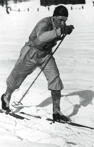 Oddbjorn Hagen, norjalainen murtomaahiihtäjä, talviolympialaiset, Garmisch-Partenkirchen, 1936 tekijältä Unbekannt