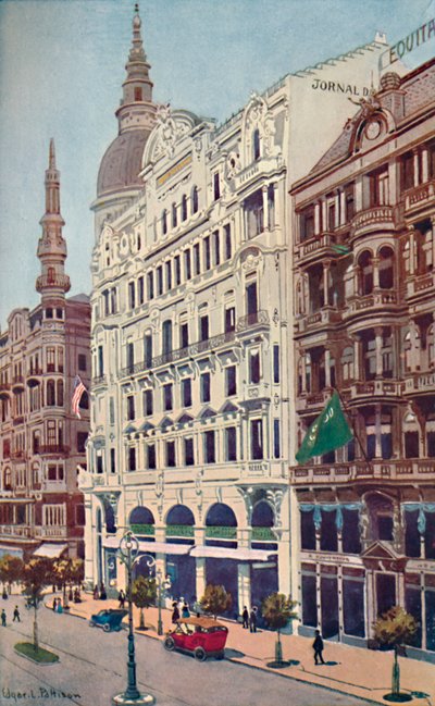 Jornal do Commercion toimistot, Avenida Rio Branco, 1914 tekijältä Unbekannt