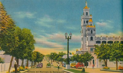 Olaya Herrera Avenue, Barranquilla, 1940-luku tekijältä Unbekannt