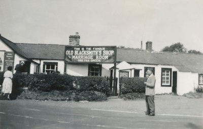 Old Smiths Shop and Marriage Room, Gretna Green, Skotlanti, 1940-luku tekijältä Unbekannt