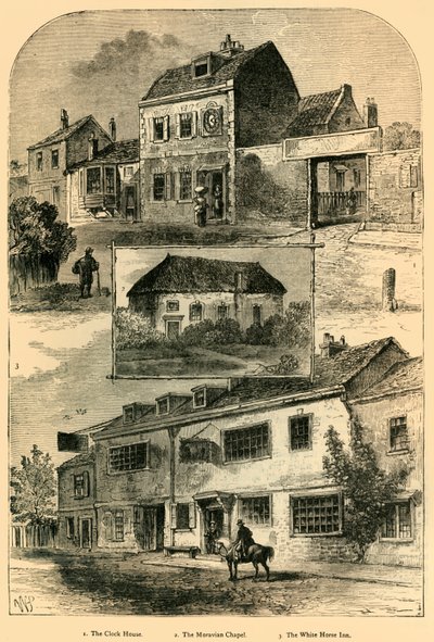 Vanha Chelsea vuonna 1750, c1876. tekijältä Unbekannt