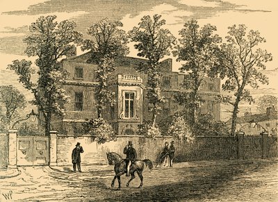 Old Gore House, 1830, n. 1876. tekijältä Unbekannt
