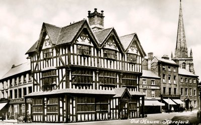 Old House, Hereford, Herefordshire, 1900-luvun alku tekijältä Unbekannt