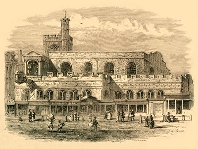 Vanha St. Dunstansin kirkko, 1814, 1897. tekijältä Unbekannt