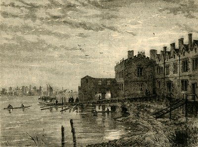 Old Whitehall Stairs, 1881. tekijältä Unbekannt