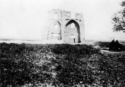 Vanha raunio Tigris-joen rannalla, Mosul, Mesopotamia, 1918 tekijältä Unbekannt