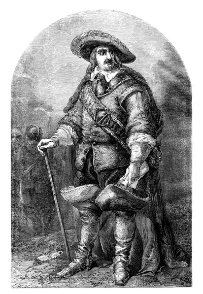 Oliver Cromwell 1599-1658, 1700-luvulta 1902 tekijältä Unbekannt