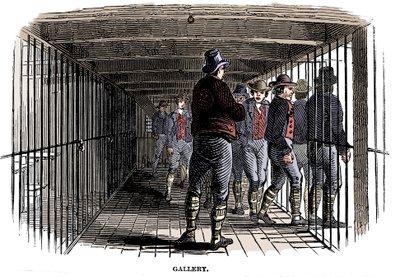 Vankilassa, 1848 tekijältä Unbekannt