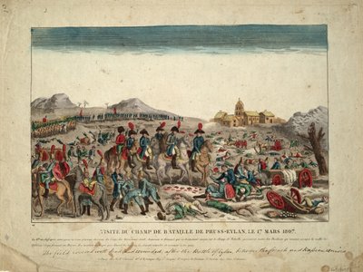 Eylaun taistelukentällä 1807 tekijältä Unbekannt