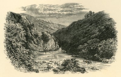 On the Dart, Lovers Leap, c1890. tekijältä Unbekannt