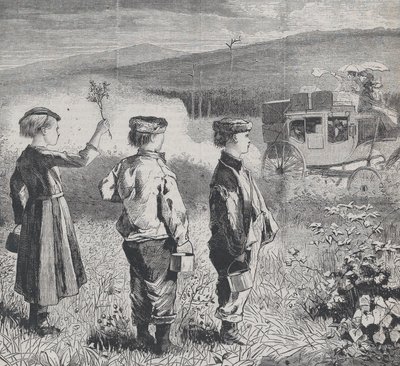 On the Road to Lake George Appletonin päiväkirja, osa. Minä, 24. heinäkuuta 1869. tekijältä Unbekannt