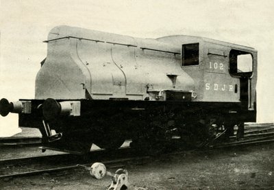 Yksi kahdesta Sentinel-vaihtokoneesta, joka ohittaa Collieryn sivuraiteet Radstockissa, c1930. tekijältä Unbekannt