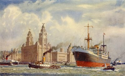 Yksi Britains Sea Gatewaystä, vuodelta 1948. tekijältä Unbekannt
