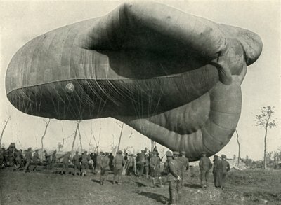 Yksi havaintoilmapalloistamme, 1919. tekijältä Unbekannt