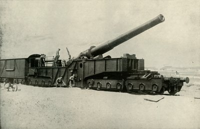 Yksi brittiläisistä hirviöaseista, 1919. tekijältä Unbekannt