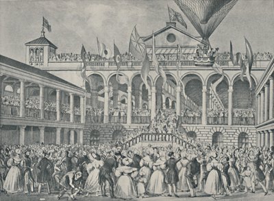 New Hungerford Marketin avaaminen 2. heinäkuuta 1833, 1920 tekijältä Unbekannt