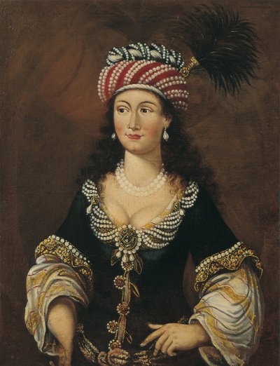 Itämainen nainen, noin 1681-1682 tekijältä Unbekannt