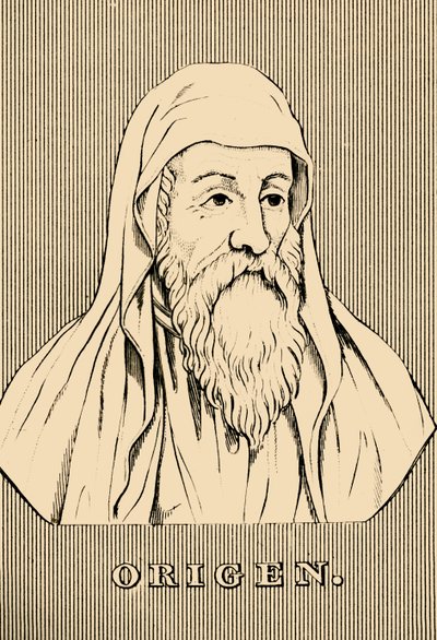 Origen, c184-c253, 1830. tekijältä Unbekannt