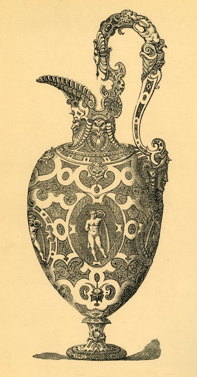 Alkuperäinen malli maljakolle tai ewerille, 1881. tekijältä Unbekannt