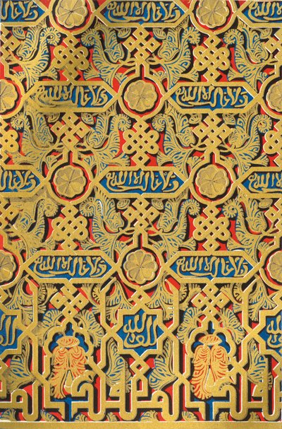 Ornamentit paneelissa, Suurlähettiläshalli, 1907. tekijältä Unbekannt