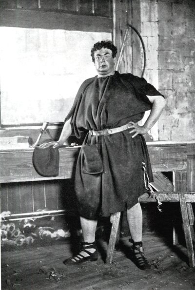Oscar Asche 1871-1936, australialaissyntyinen brittiläinen näyttelijä tekijältä Unbekannt