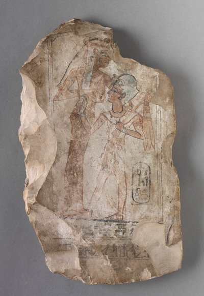 Ostracon: Ramses II Jumalattaren imettämä, n. 1279-1213 eaa. tekijältä Unbekannt