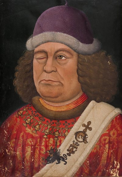Oswald von Selva. Laulun käsikirjoituksen B etukappale, n. 1432. tekijältä Unbekannt