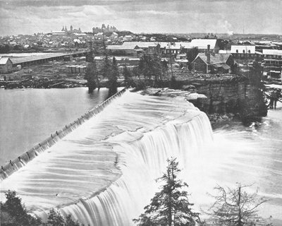 Ottawa, Kanada, Rideau Fallsista, 1900. tekijältä Unbekannt