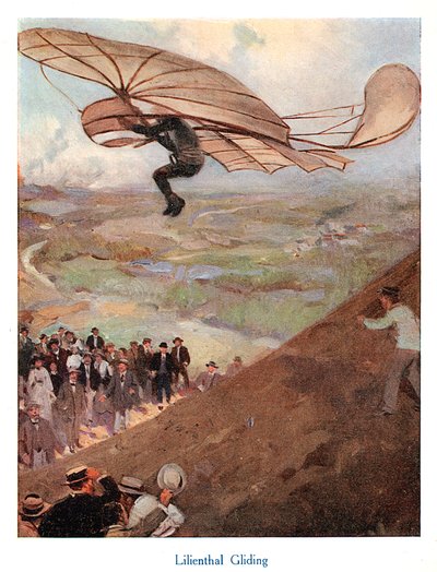 Otto Lilienthal, saksalainen lentonautti, 1900-luvun alku tekijältä Unbekannt