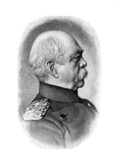 Otto von Bismarck, Saksan valtiomies, 1885 tekijältä Unbekannt