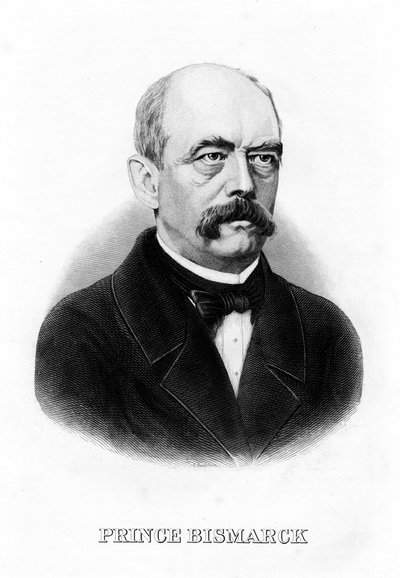Otto von Bismarck, Saksan valtiomies, 1800-luku tekijältä Unbekannt