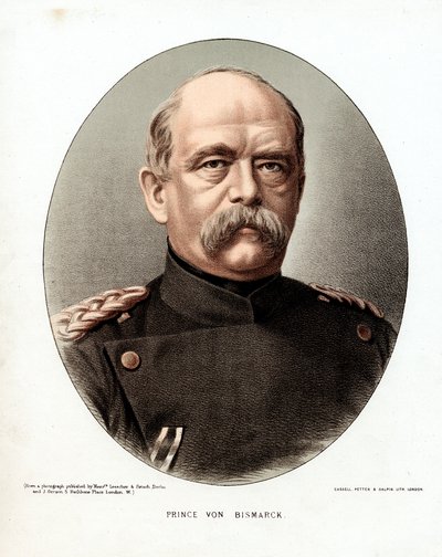 Otto von Bismarck, Saksan valtiomies, 1880 tekijältä Unbekannt