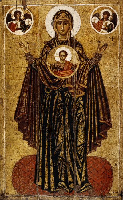 Our Lady of the Great Panagiya (Оranta) tekijältä Unbekannt