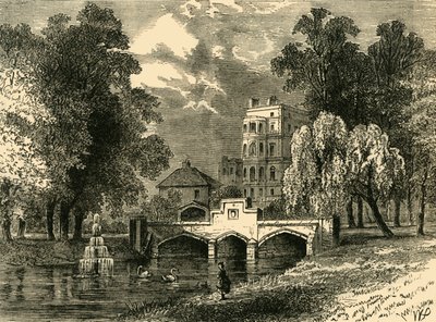 Westbournen ulostulo, 1876. tekijältä Unbekannt