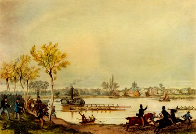 "Oxford and Cambridge Boat Race", 1800-luku, 1941. tekijältä Unbekannt