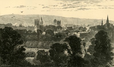Oxford, Headington Hill, 1898. tekijältä Unbekannt