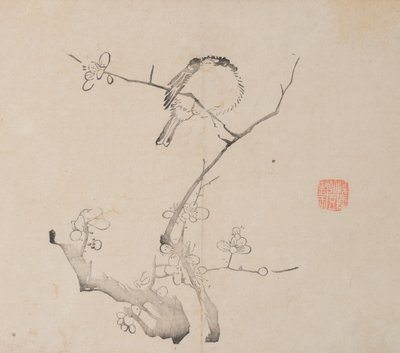 Page from Shi Zhu Zhai Shu hua pu.  tekijältä Unbekannt
