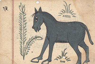 Sivu Enteistä, n. 1800. tekijältä Unbekannt