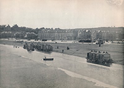 Paignton - The Sands, laiturilta, 1895 tekijältä Unbekannt