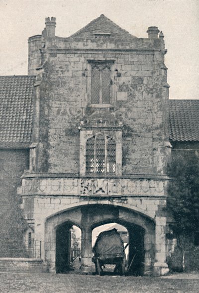 Palace Gateway, Cawood, lähellä Yorkia, 1903 tekijältä Unbekannt