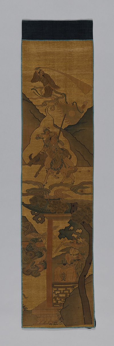 Paneelihuonekalujen kangas, Kiina, Qing-dynastia 1644-1911, 18001900. tekijältä Unbekannt