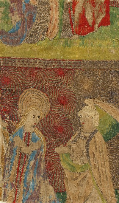 Neitsyt ja Gabriel Annunciaten paneeli, saksa, 1400-luku. tekijältä Unbekannt