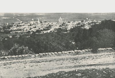 Panoraama kaupunkiin, San Miguel de Allende, Meksiko, 1895. tekijältä Unbekannt
