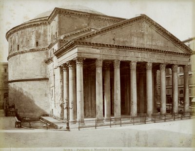 Pantheon, Rooma, Italia, 1800-luvun loppu tai 1900-luvun alku tekijältä Unbekannt