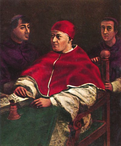 Paavi Leo X 1475-1521, 1934. tekijältä Unbekannt