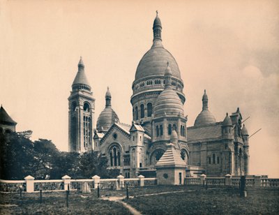 Pariisi. - Pyhän sydämen basilika, 1910. tekijältä Unbekannt