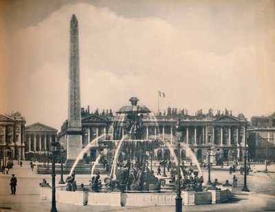 Pariisi. - Place De La Concorde. -LL, c1910. tekijältä Unbekannt