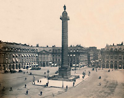Pariisi. - La Place Vendome. - LL, c1910. tekijältä Unbekannt