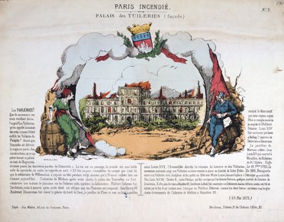 Pariisin palo, 1871 tekijältä Unbekannt